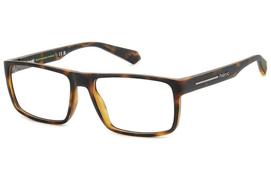 Glasses Polaroid PLDD532 N9P Rechteck Havanna