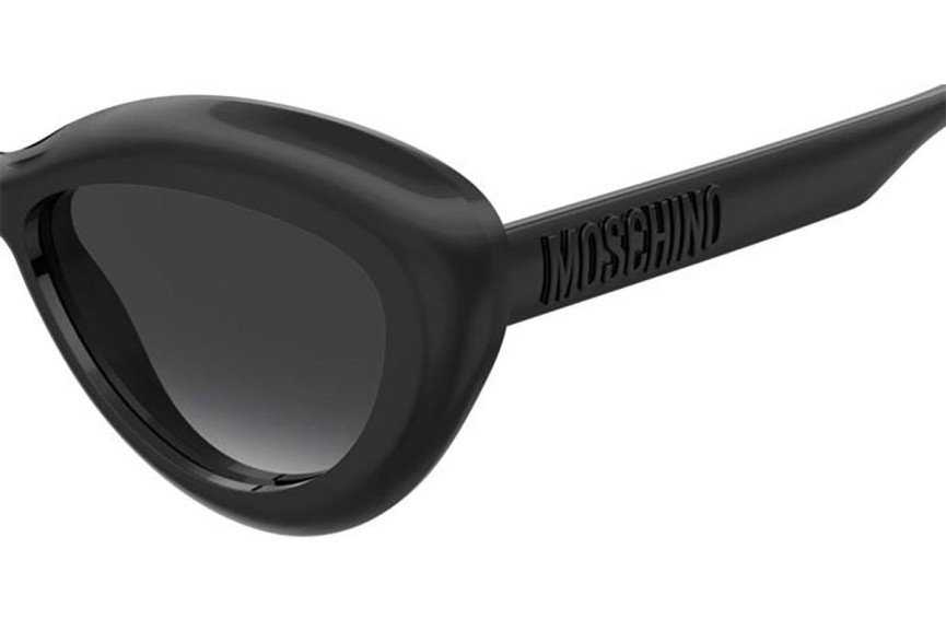 Sunglasses Moschino MOS163/S 807/9O Cat Eye Schwarz