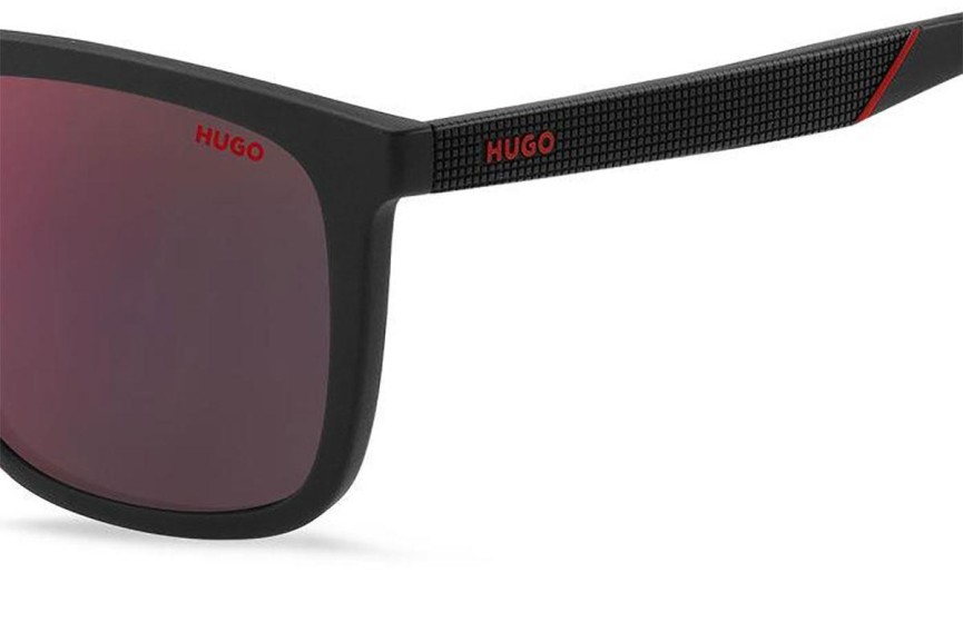 Sonnenbrille HUGO HG1304/S 807/AO Flat Top Schwarz