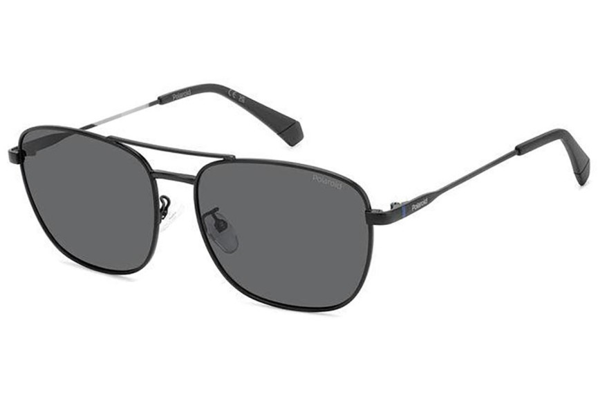 Sonnenbrille Polaroid PLD4172/G/S/X 003/M9 Polarized Rechteck Schwarz