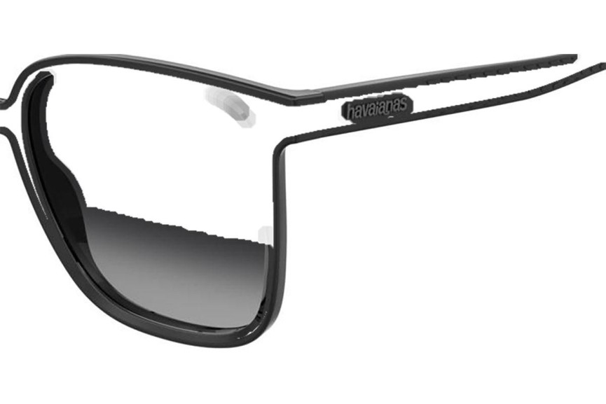 Sonnenbrille Havaianas ATINS 807/9O Quadratisch Schwarz