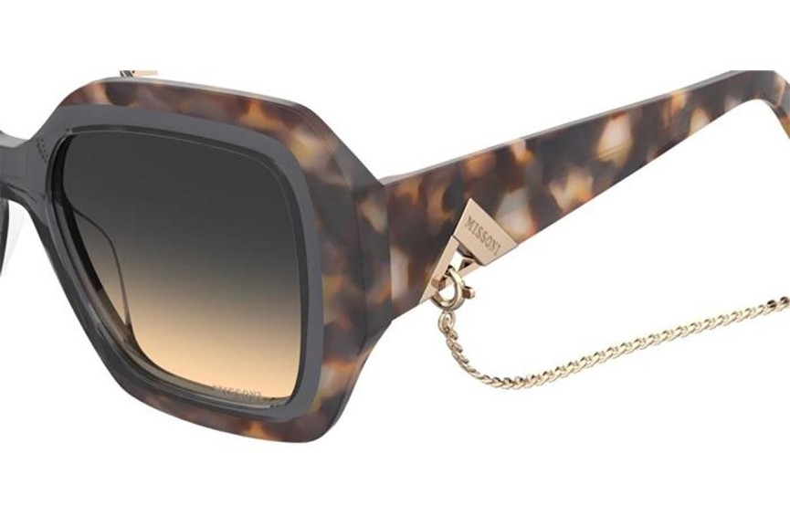 Sunglasses Missoni MIS0168/G/S MOI/GA Quadratisch Havanna