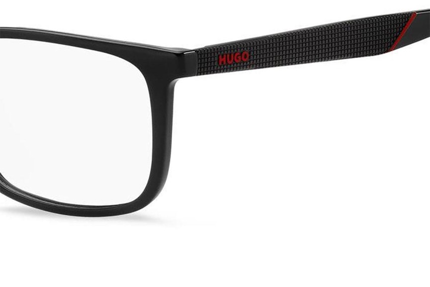 Glasses HUGO HG1307 807 Rechteck Schwarz