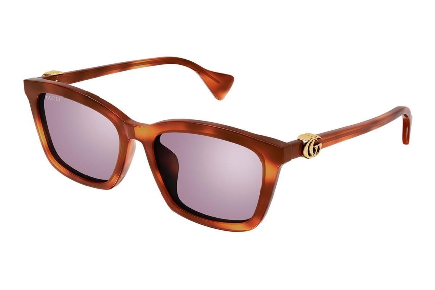 Sonnenbrille Gucci GG1596SK 004 Rechteck Havanna