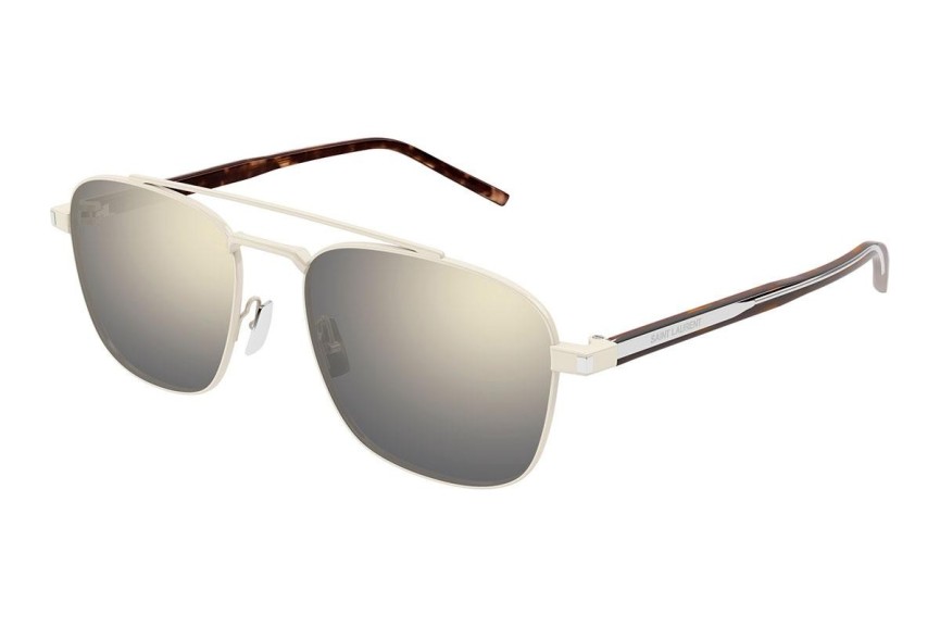 Sunglasses Saint Laurent SL665 005 Pilot Beige