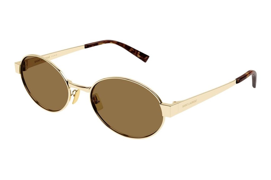 Sonnenbrille Saint Laurent SL692 004 Rund Gold