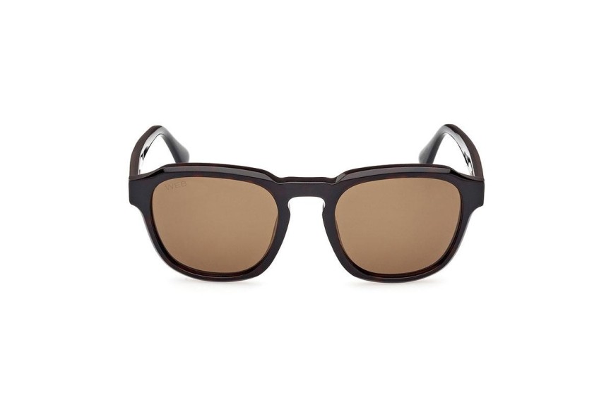 Sonnenbrille Web WE0370 56J Rund Havanna