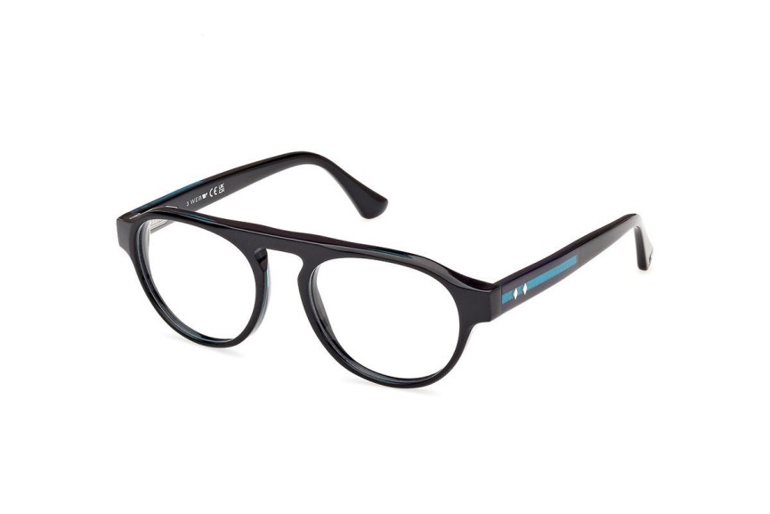 Glasses Web WE5433 005 Rund Schwarz