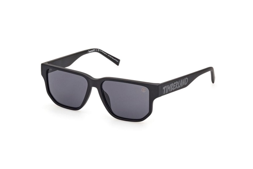 Sonnenbrille Timberland TB00013 02A Rechteck Schwarz