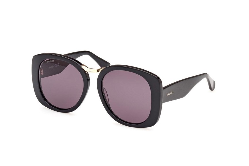 Sunglasses Max Mara MM0092 01A Rund Schwarz