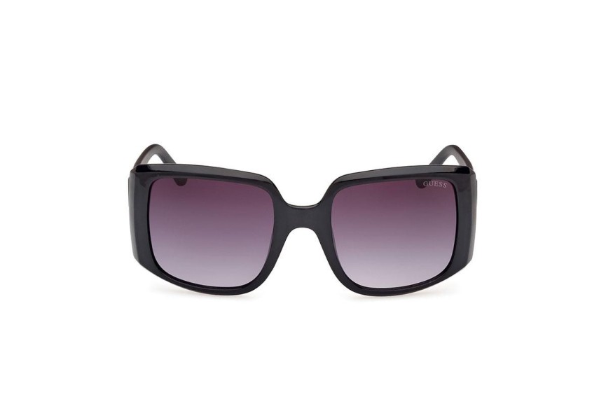 Sunglasses Guess GU00097 01B Quadratisch Schwarz