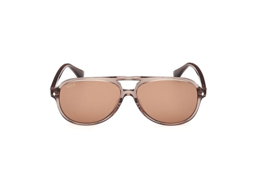 Sunglasses Web WE0368 45E Pilot Beige