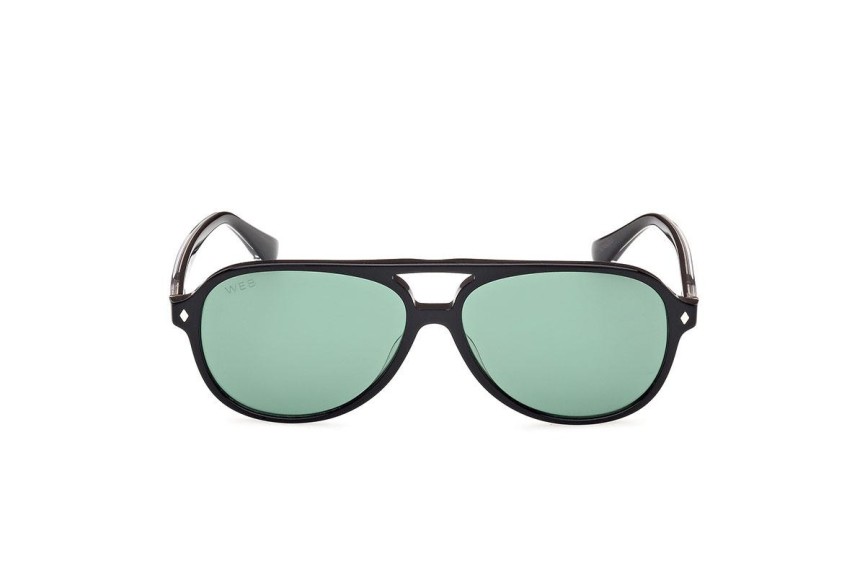 Sonnenbrille Web WE0368 01N Pilot Schwarz