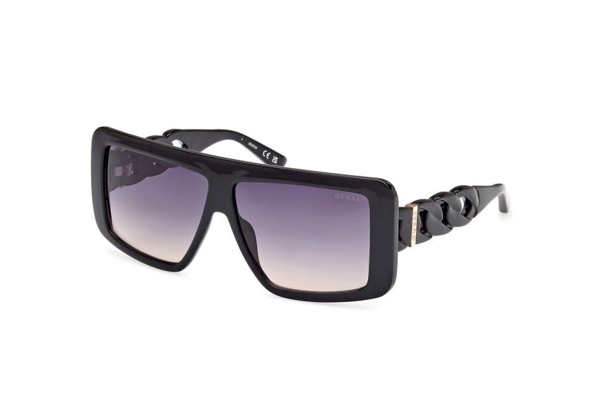 Sonnenbrille Guess GU00109 01B Rechteck Schwarz