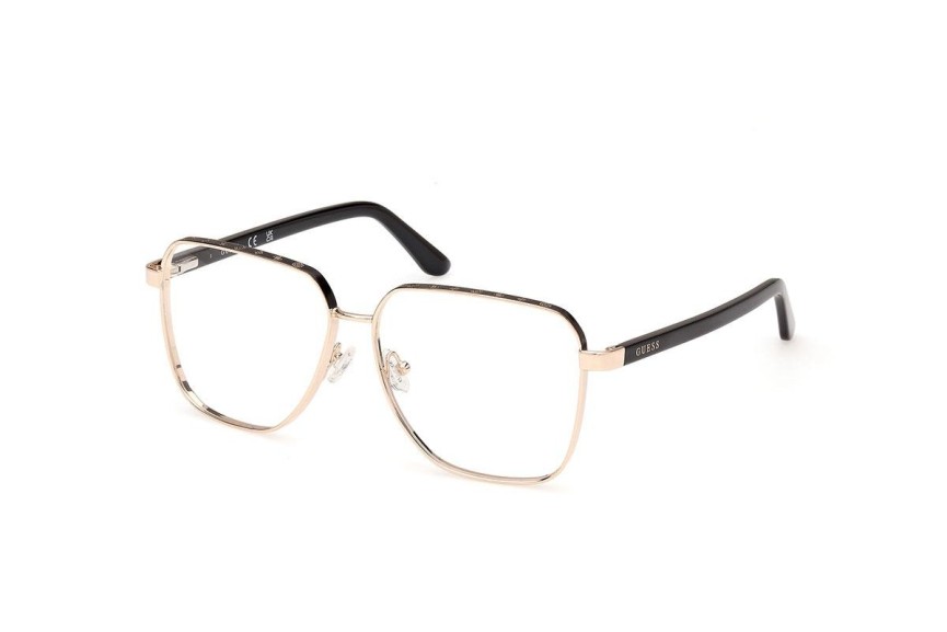 Glasses Guess GU50125 005 Quadratisch Gold