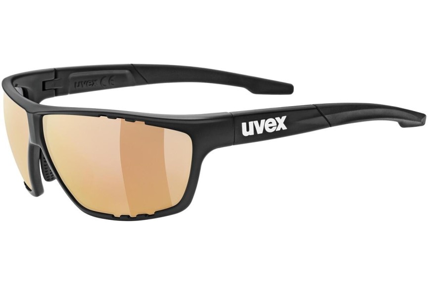 Sonnenbrille uvex sportstyle 706 colorvision vm Black Mat S1-S3 Rechteck Schwarz