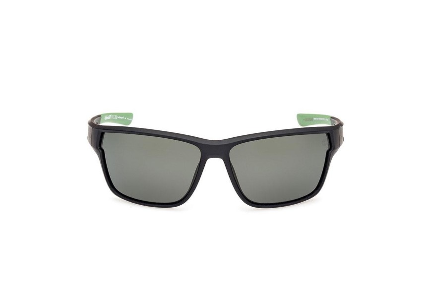 Sunglasses Timberland TB00001 02R Polarized Rechteck Schwarz