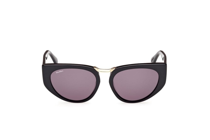 Sonnenbrille Max Mara MM0093 01A Cat Eye Schwarz