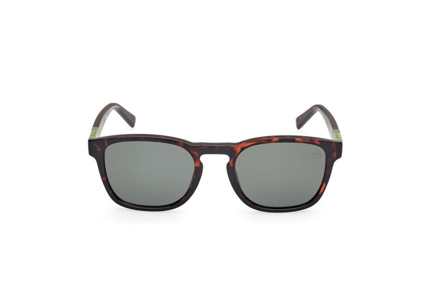 Sonnenbrille Timberland TB00007 52R Polarized Rund Havanna