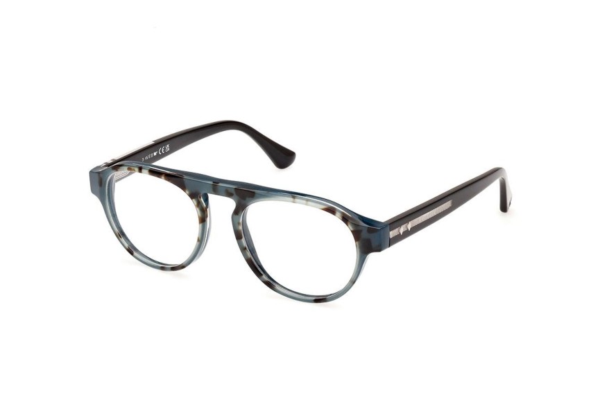 Glasses Web WE5433 055 Rund Havanna