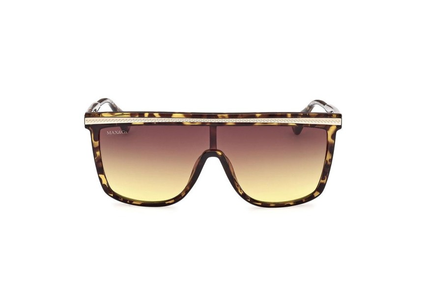 Sonnenbrille Max&Co. MO0099 55F Flat Top Havanna