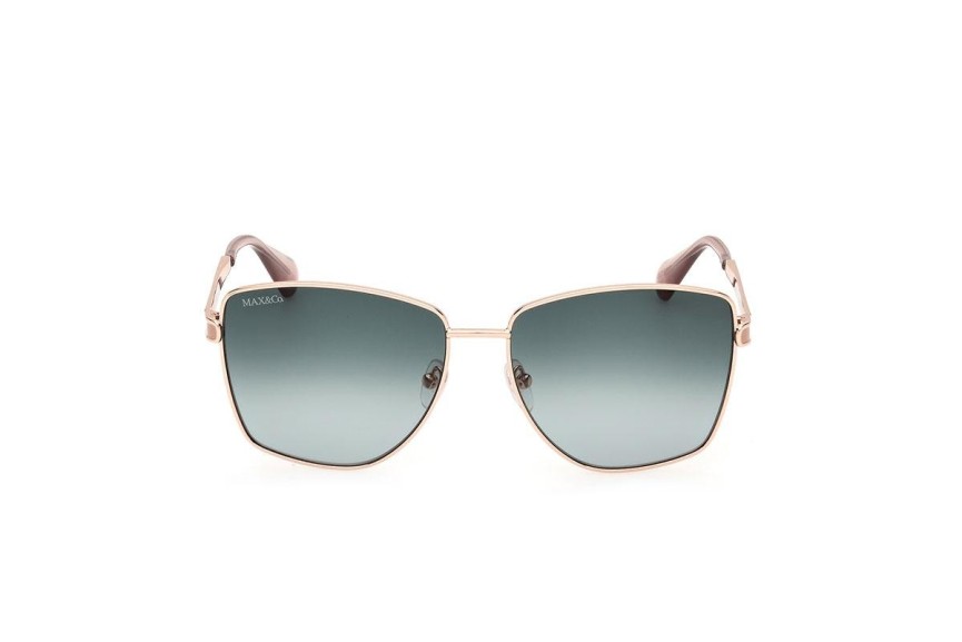 Sunglasses Max&Co. MO0104 33P Rechteck Gold