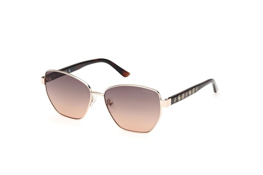 Sonnenbrille Guess GU00102 32F Quadratisch Gold