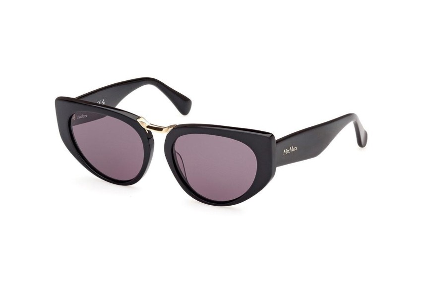 Sonnenbrille Max Mara MM0093 01A Cat Eye Schwarz