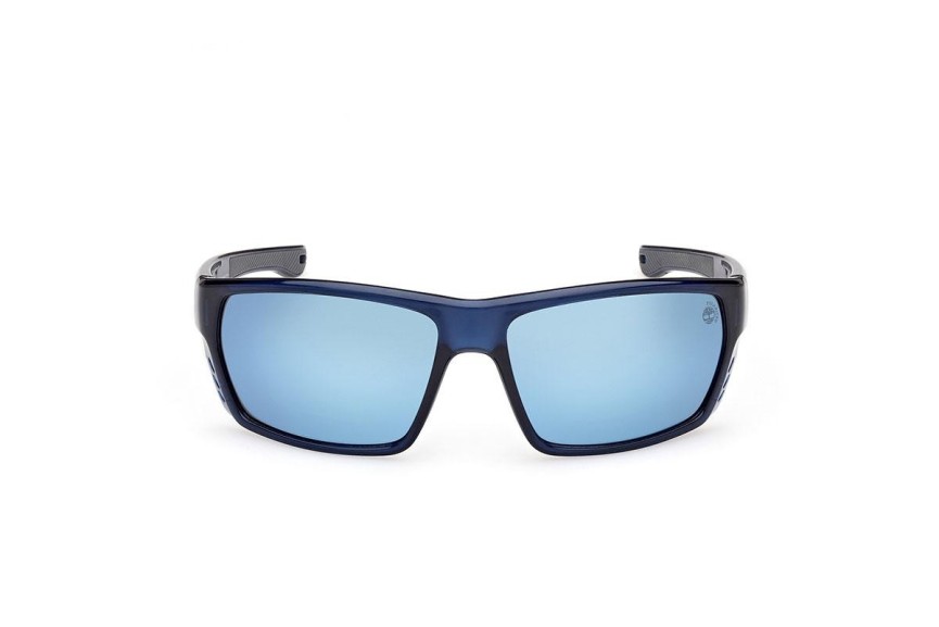 Sunglasses Timberland TB00002 90D Polarized Rechteck Blau