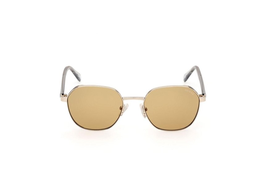 Sunglasses Guess GU00116 32E Rund Gold