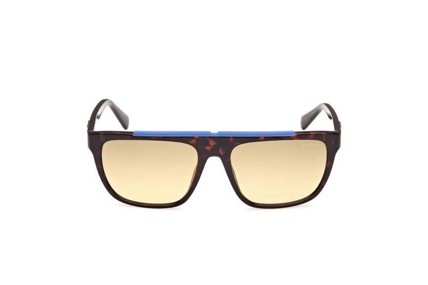 Sonnenbrille Guess GU00122 52F Rechteck Havanna