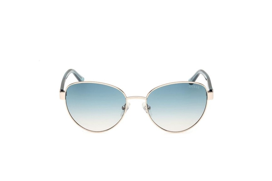 Sonnenbrille Guess GU00101 32P Rund Gold