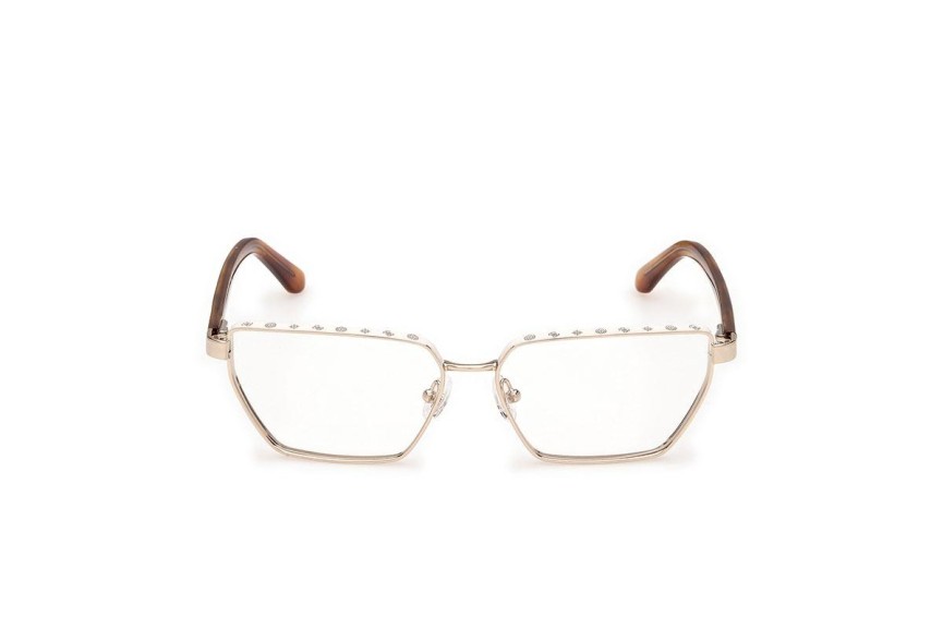 Glasses Guess GU50123 032 Rechteck Gold