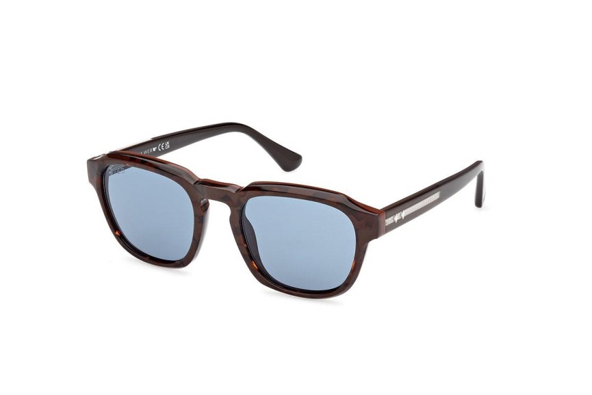 Sonnenbrille Web WE0370 56V Rund Havanna