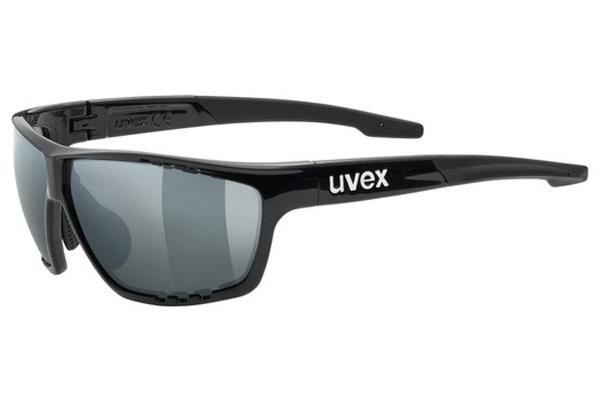 Sunglasses uvex sportstyle 706 Black S3 Rechteck Schwarz