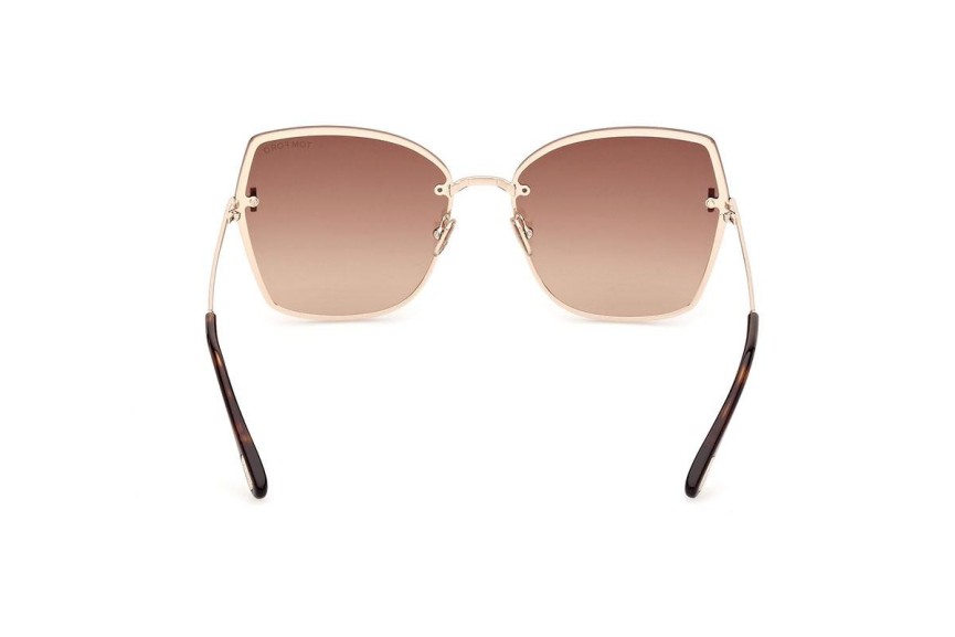 Sonnenbrille Tom Ford FT1107 28F Quadratisch Gold