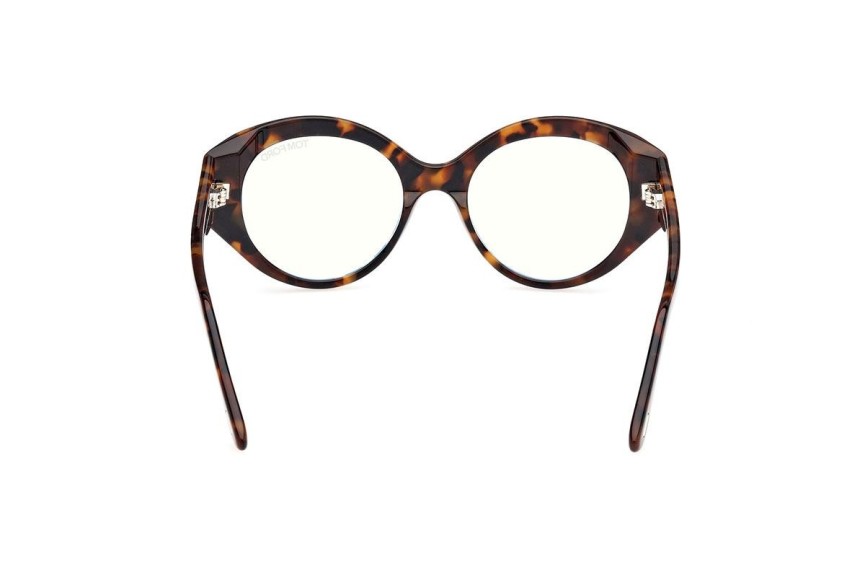 Brillen Tom Ford FT5950-B 052 Oval Havanna