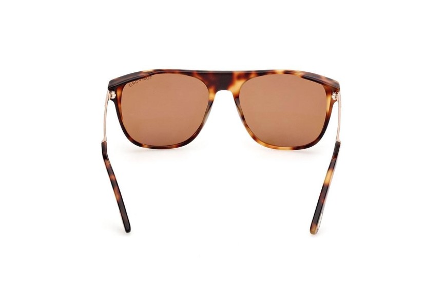 Sonnenbrille Tom Ford FT1105 55E Quadratisch Havanna