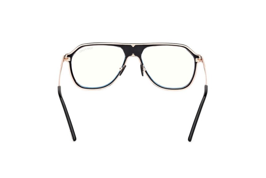 Glasses Tom Ford FT5943-B 003 Pilot Schwarz