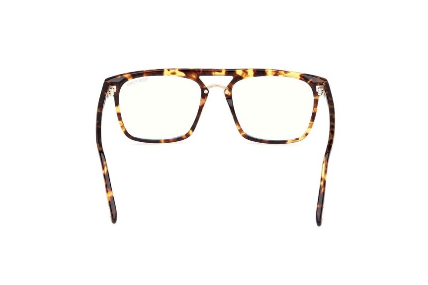 Brillen Tom Ford FT5942-B 053 Quadratisch Havanna