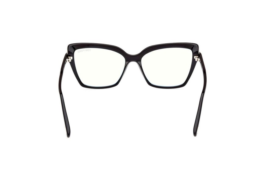 Brillen Tom Ford FT5948-B 001 Cat Eye Schwarz