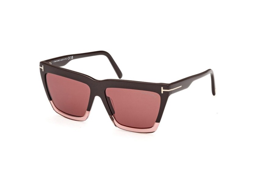 Sunglasses Tom Ford FT1110 50Z Quadratisch Braun