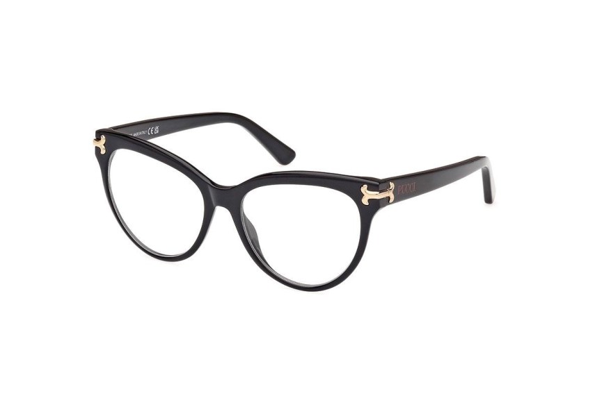 Glasses Emilio Pucci EP5245 001 Cat Eye Schwarz