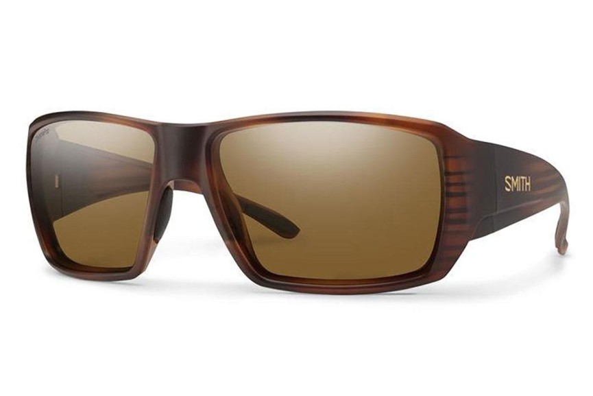 Sonnenbrille Smith GUIDECHOICES HGC/L5 Polarized Rechteck Havanna