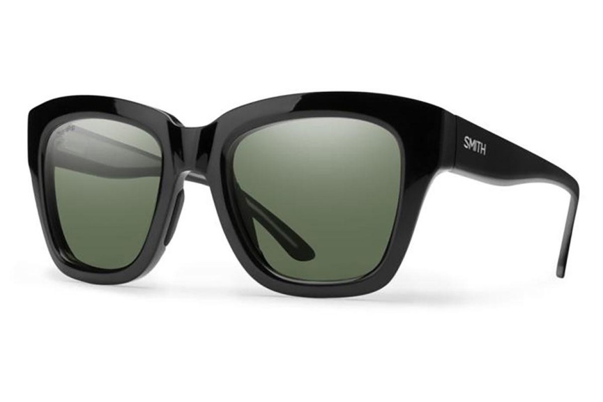 Sunglasses Smith SWAY 807/1H Rechteck Schwarz