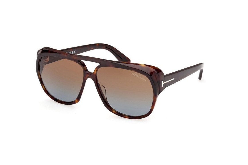 Sonnenbrille Tom Ford FT1103 52F Quadratisch Havanna