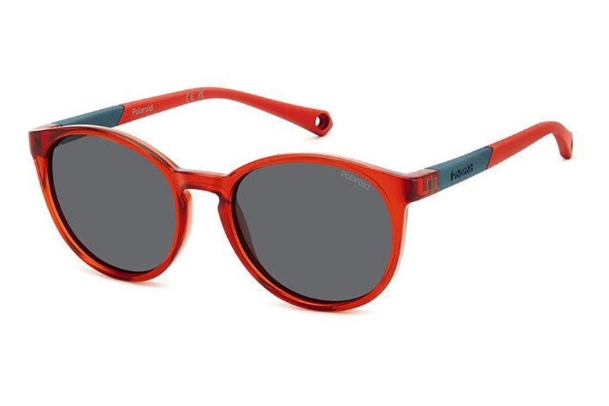 Sonnenbrille Polaroid Junior PLD8059/S C9A/M9 Polarized Rund Rot