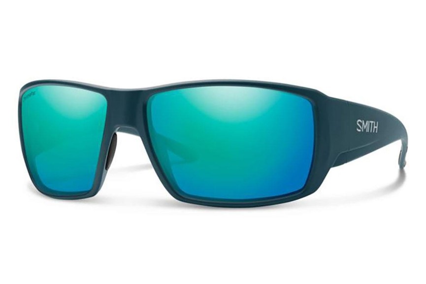 Sonnenbrille Smith GUIDECHOICE/N FJM/QG Polarized Rechteck Blau