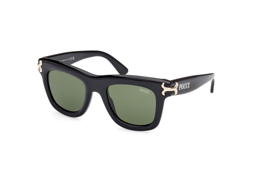 Sonnenbrille Emilio Pucci EP0222 01N Quadratisch Schwarz