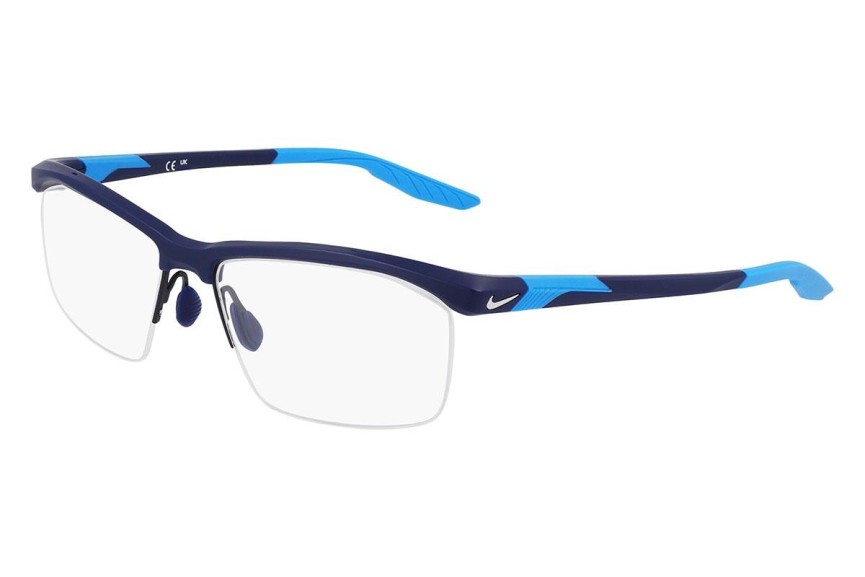 Glasses Nike 7402 410 Quadratisch Blau